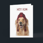 "GOLDEN AND I WISH YOU A HAPPY BIRTHDAY" SON CARD<br><div class="desc">TELL YOUR ***SON*** HOW MUCH YOU WISH HER A "VERY HAPPY BIRTHDAY"THANKS FOR STOPPING BY 1 OF MY 8 STORES!!</div>