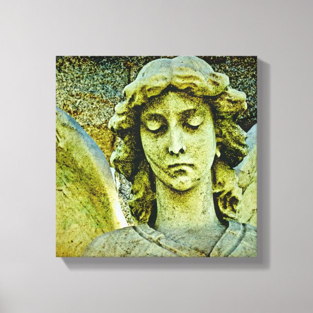 Golden Angel Canvas Print (Front)