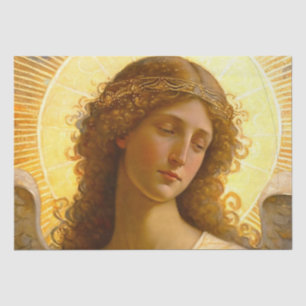 Golden Angel Gentle Messenger of Love Tissue Paper