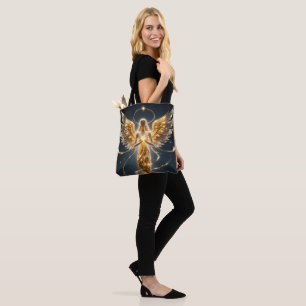 Golden Angel Light Tote Bag