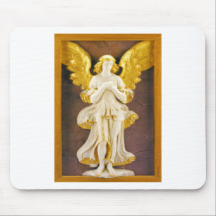 Golden Angel Mouse Pad