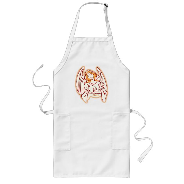 Golden Angel Of Peace Apron (Front)