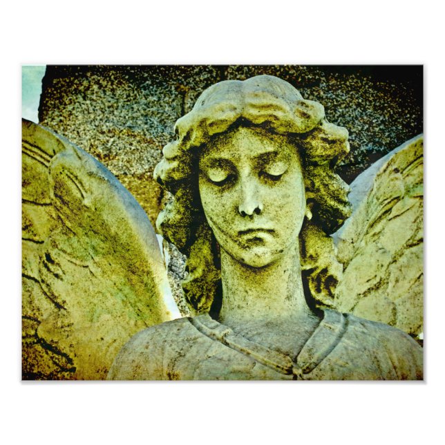 Golden Angel Photo Print (Front)