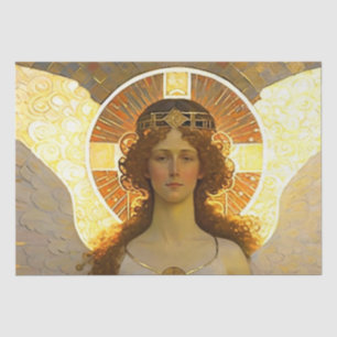 Golden Angel Spirit of the Evening Tissue Paper
