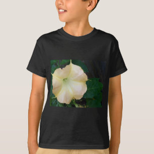 Golden Angels trumpet flower close up T-Shirt