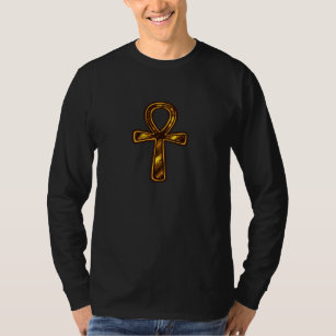 Golden Ankh - Ancient Egypt - Life Symbol T-Shirt