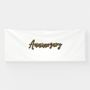 Golden Anniversary 4x10 Vinyl Banner