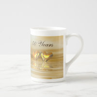 Golden Anniversary Hearts