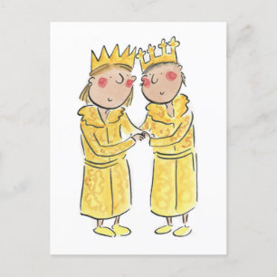 Golden Anniversary Postcard
