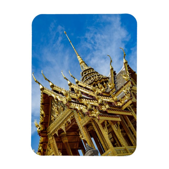 Golden Aphorn Phimok Pavilion Magnet (Vertical)