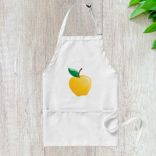 Golden Apple Bright Yellow Fruit Standard Apron