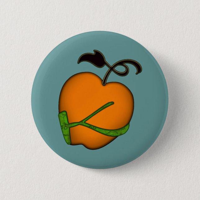 Golden Apple of Eris 6 Cm Round Badge (Front)