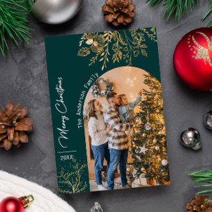 Golden Arch Photo Holiday Minimalist Christmas 