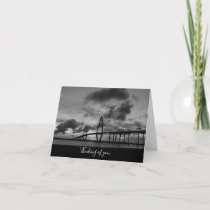 Golden Arthur Ravenel Pano Grayscale Thinking Of U Card