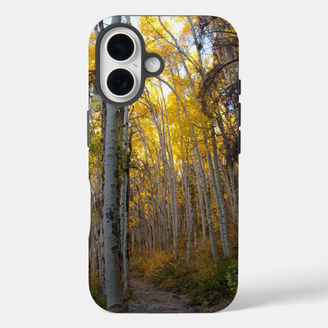 Golden Aspen Trees Case-Mate iPhone Case (Back)