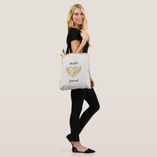 Golden Assurance - Matthew 6:25 Tote Bag