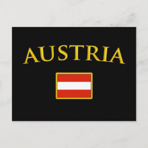 Golden Austria Postcard