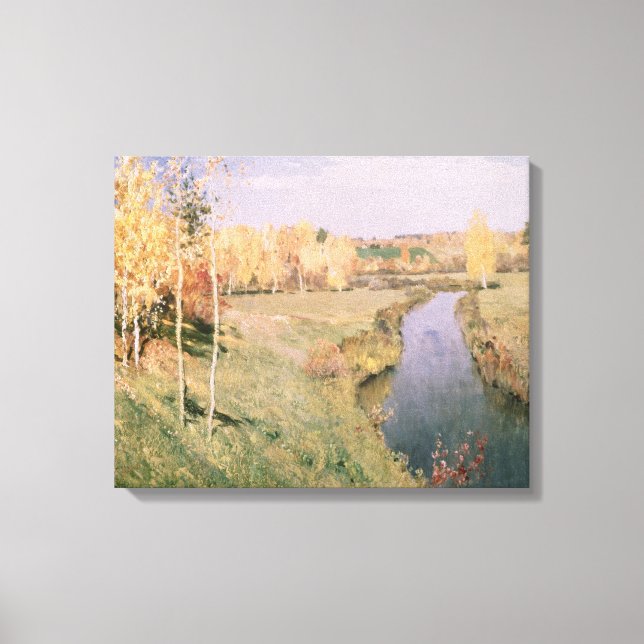 Golden Autumn, 1895 Canvas Print (Front)