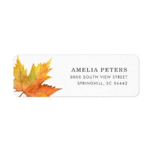 Golden Autumn Address