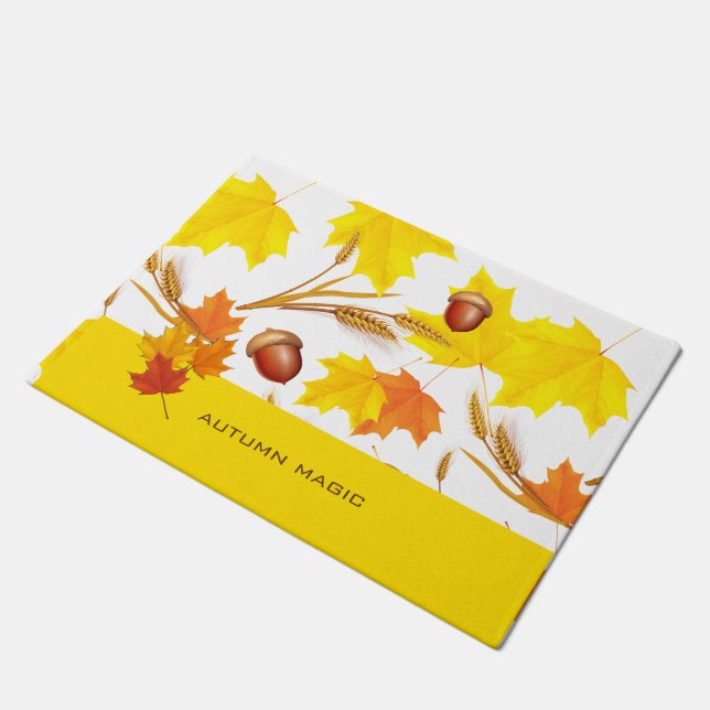 Golden Autumn Doormat (Angled)
