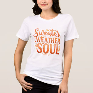 Golden Autumn Dreams and Magic Tri-Blend Shirt