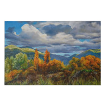 Golden Autumn in the Mountains