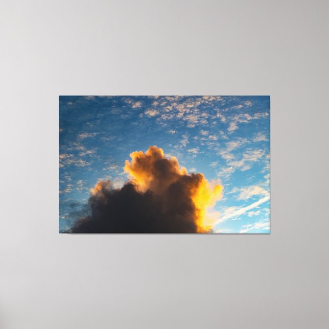 Golden Awakening Canvas Print (Front)