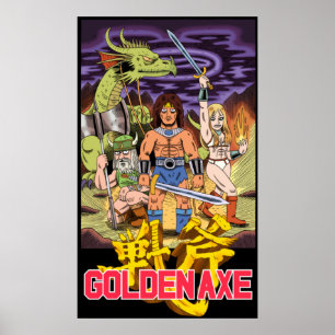 GOLDEN AXE POSTER