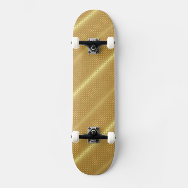 Golden background skateboard (Front)