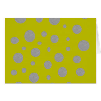 Golden Background with Silver Polka Dots