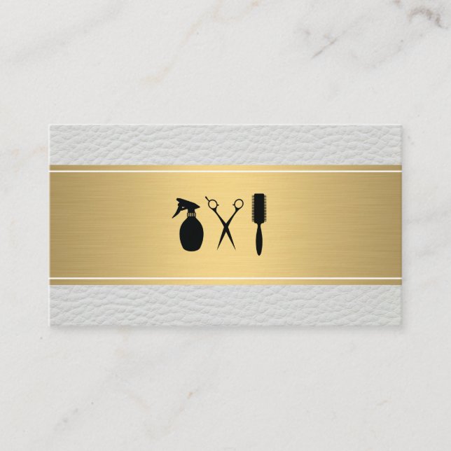 Golden Bar Leather Appointment (Front)