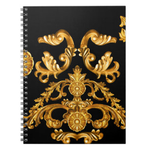 Golden Baroque, Ornamental Elements. Notebook
