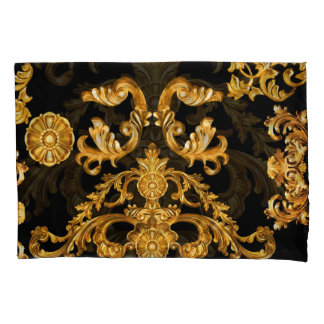 Golden Baroque, Ornamental Elements. Pillowcase