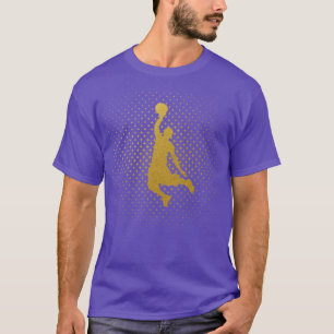 Golden Basketball Player Gold Basketballer T-Shirt