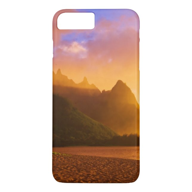 Golden beach sunset, Hawaii Case-Mate iPhone Case (Back)