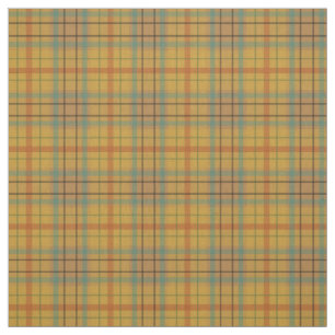 Golden Beauty   Fall Colours Plaid Fabric