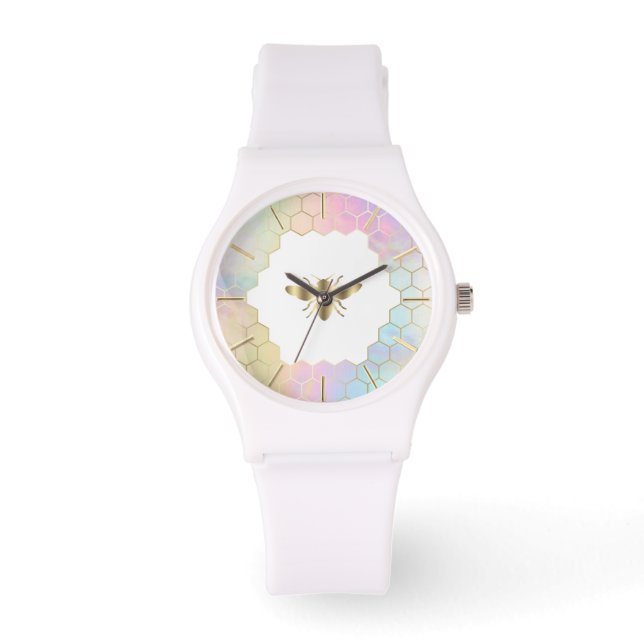 golden bee design watch (Front)