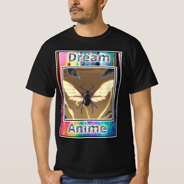 Golden Beetle Dream Anime T-Shirt (Front)