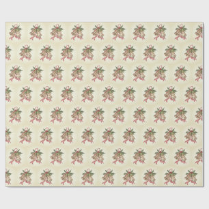 Golden Bells Christmas Wrapping Paper