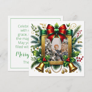 Golden Bells & Holiday Joy – A Christmas Keepsake Card