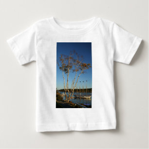 Golden Birch with ship Baby T-Shirt