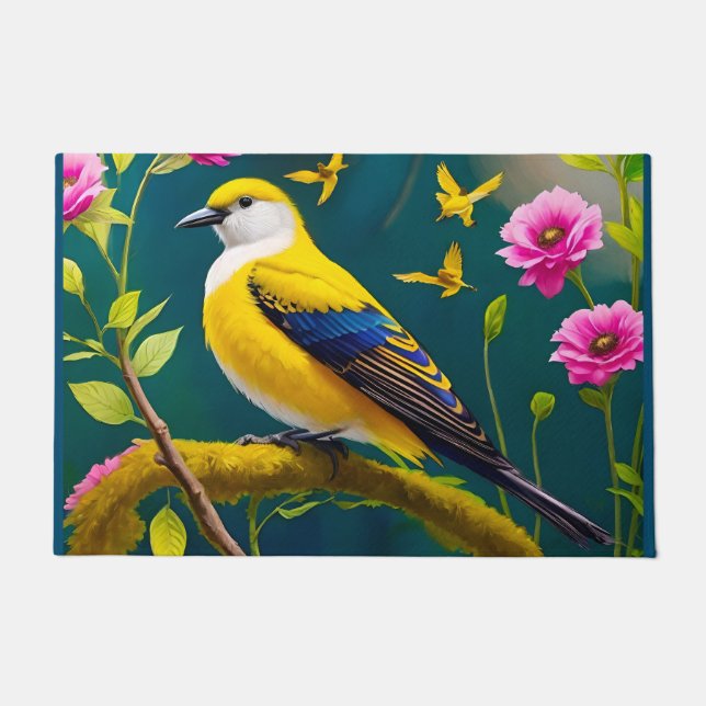 Golden Bird Doormat (Front)