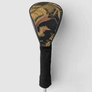 Golden Bird Japanese Classic Antique Golf Head Cover