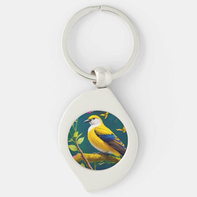 Golden Bird Key Ring (Front)