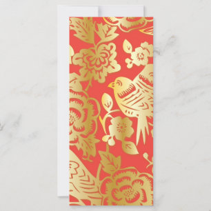 Golden Bird Porcelain Ming Pattern