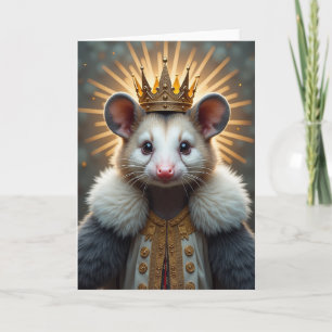 Golden Birthday Creature Card
