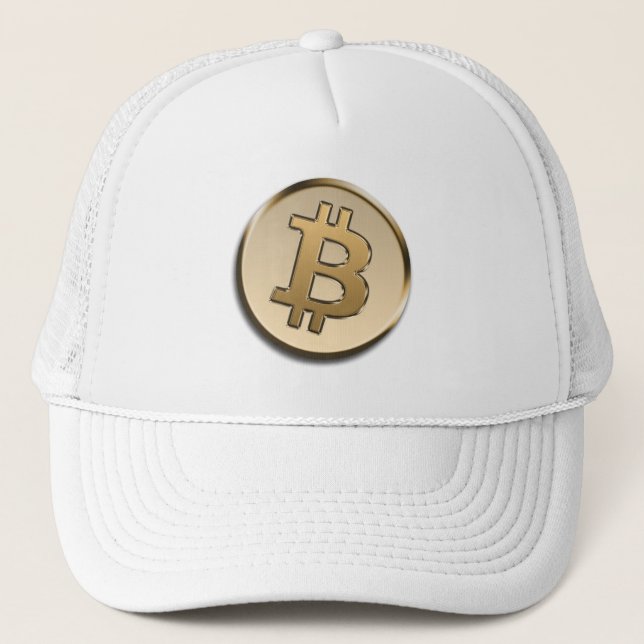 Golden Bitcoin Hat (Front)
