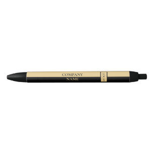 Golden & Black Black Ink Pen