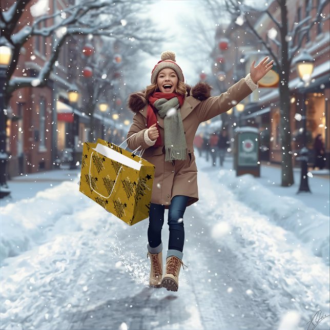 Golden Black Gift Bag (Creator Uploaded)