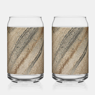 Golden Black Snake Skin Pillow, Luxury Can Glass